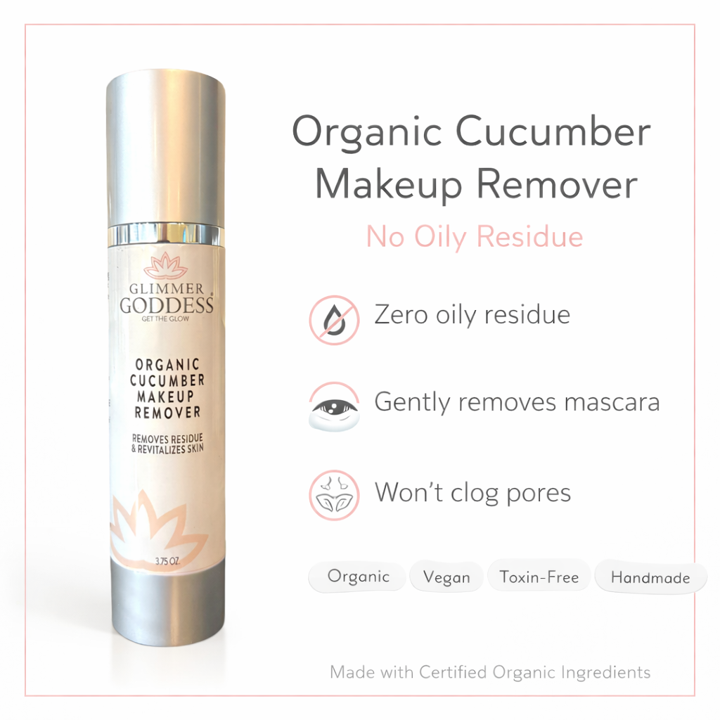 Organic Cucumber Makeup Remover – No Oily Residue