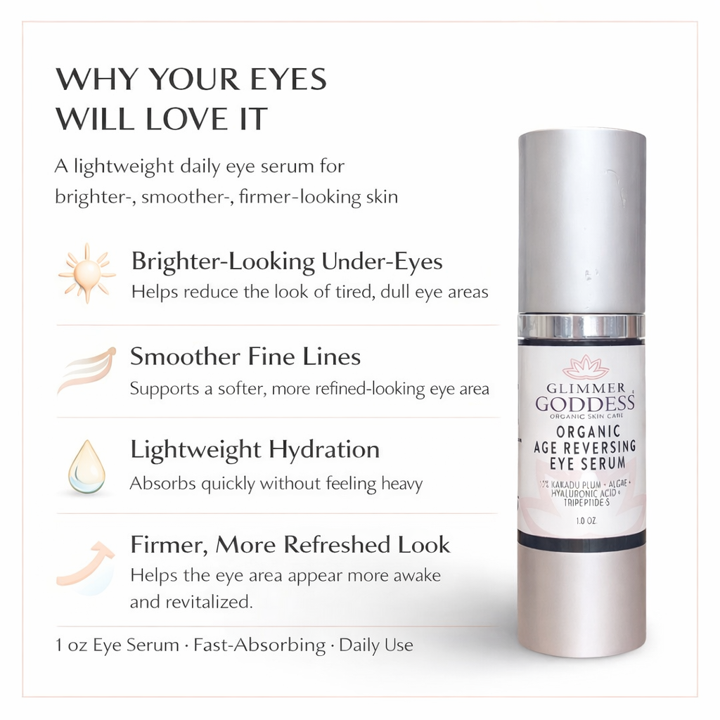 Organic Age Reversing Eye Serum – Instant Firming Treatment